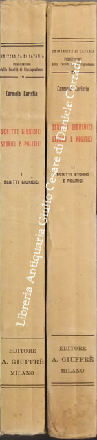 Scritti giuridici storici e politici.