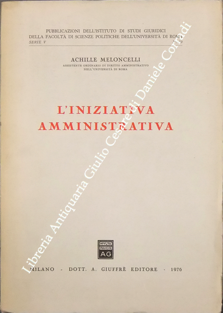L'iniziativa amministrativa
