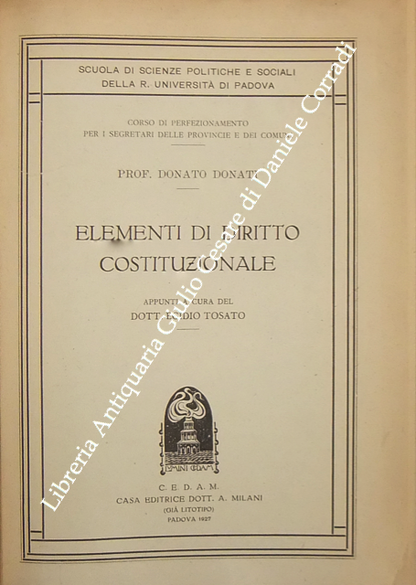Elementi di diritto costituzionale
