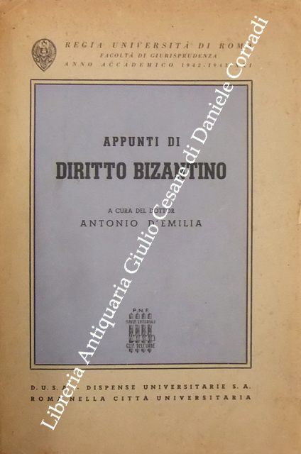 Appunti di diritto bizantino