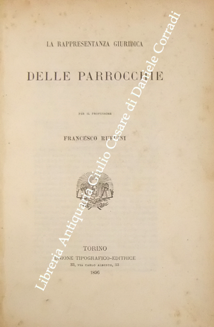 La rappresentanza giuridica delle parrocchie