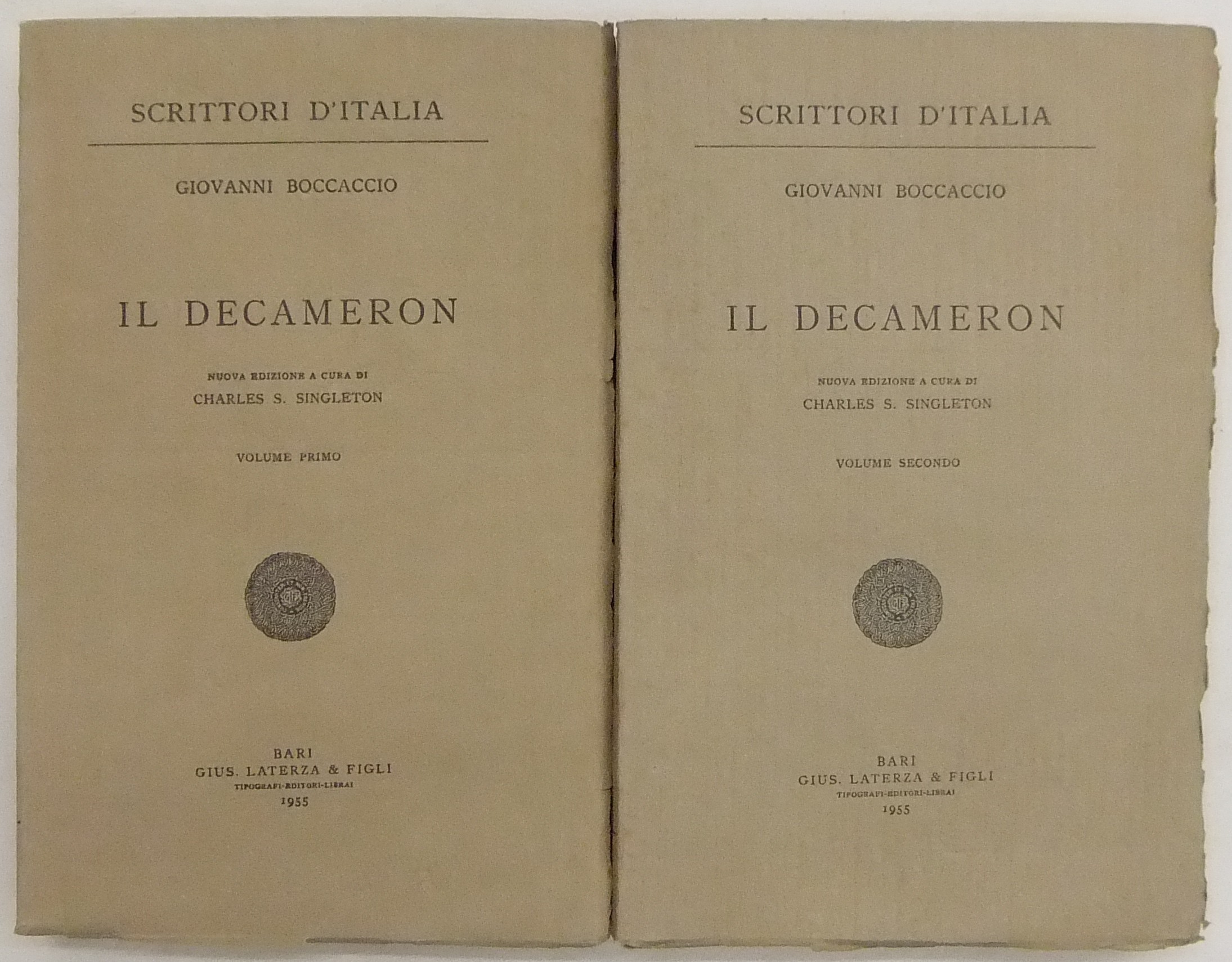 Il Decameron. Nuova edizione a cura di Charles S.
