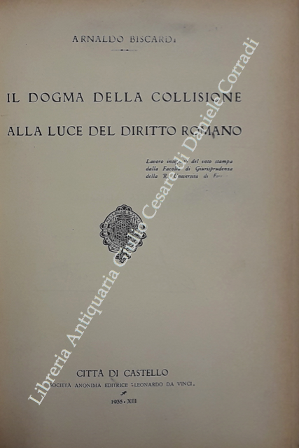 Il dogma della collisione