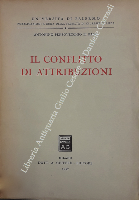 Il conflitto di attribuzioni
