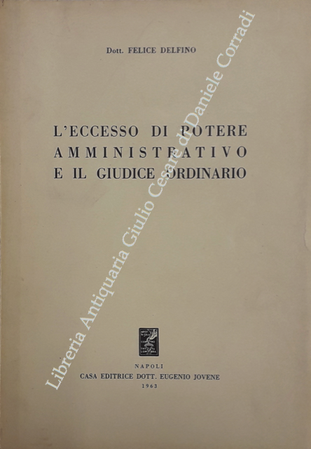 L'eccesso di potere amministrativo