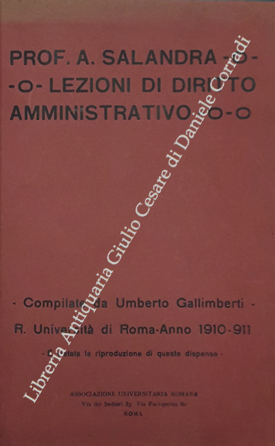 Lezioni di diritto amministrativo