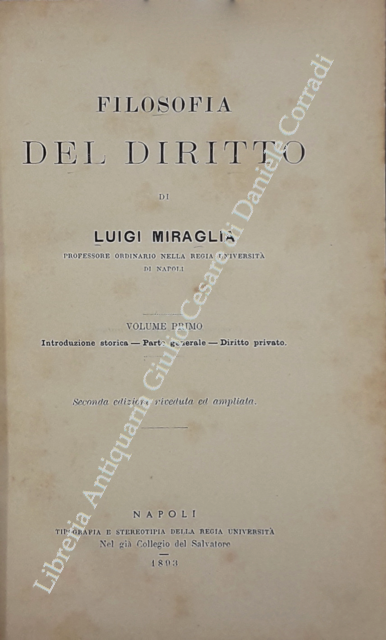 Filosofia del diritto