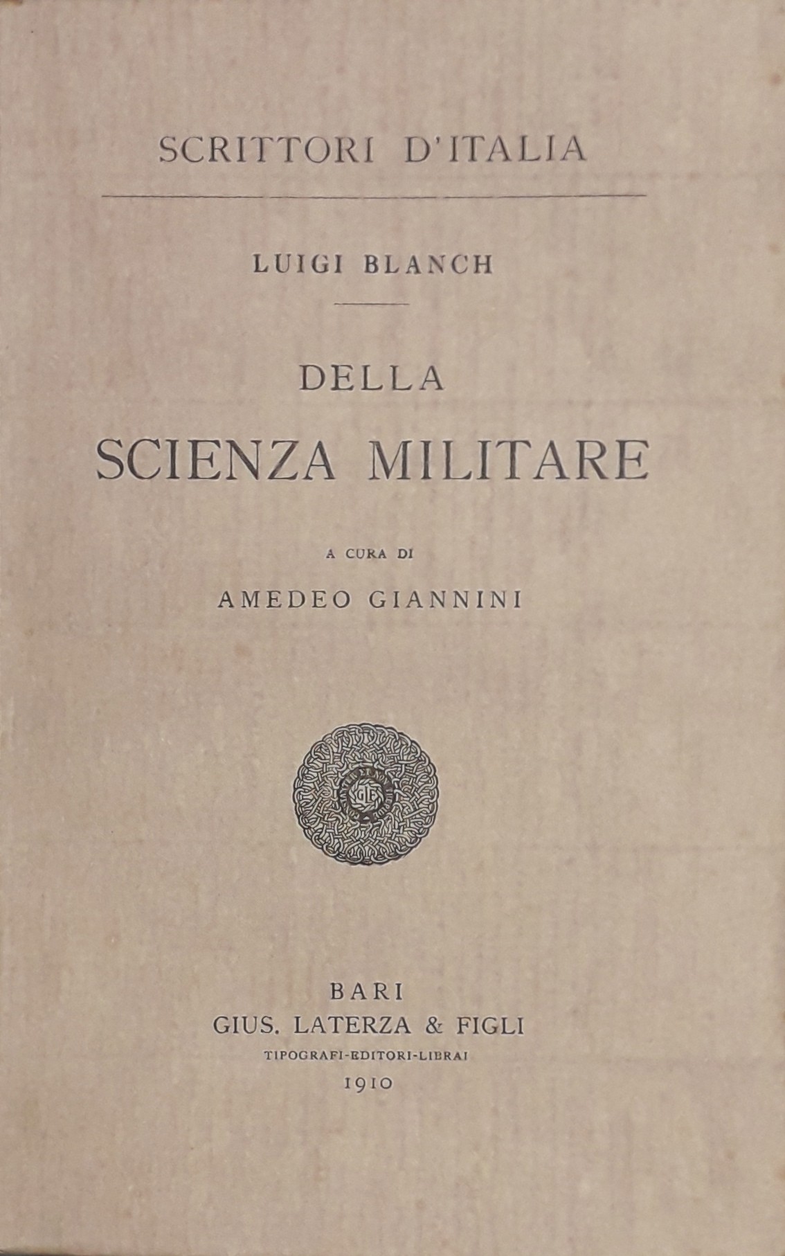 Della scienza militare