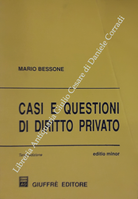 Casi e questioni di diritto privato