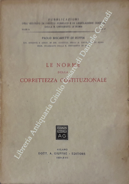 Le norme della correttezza costituzionale