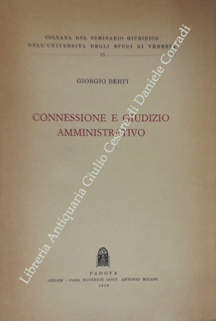 Connessione e giudizio amministrativo