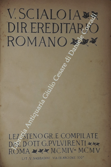 Diritto ereditario romano