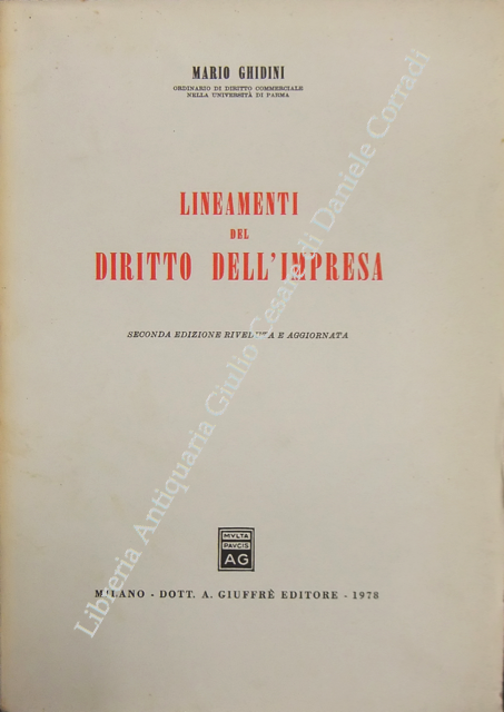 Lineamenti del diritto dell'impresa