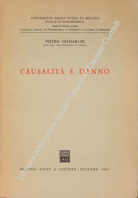 Causalità e danno