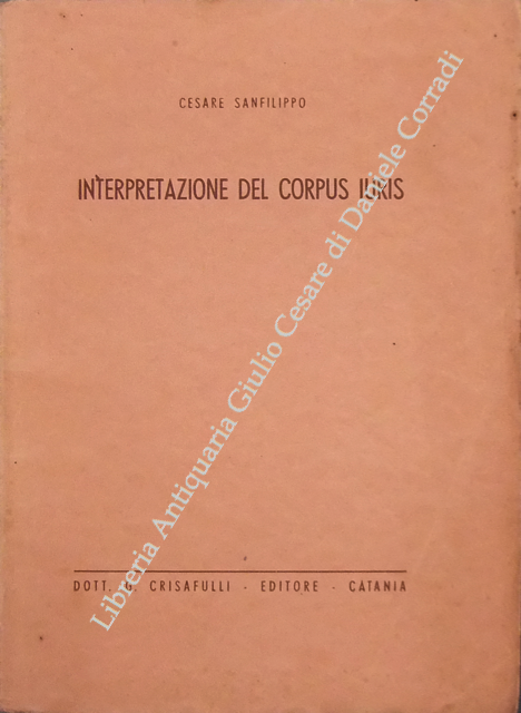 Interpretazione del corpus iuris