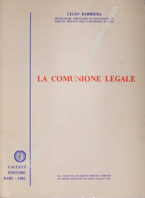 La comunione legale