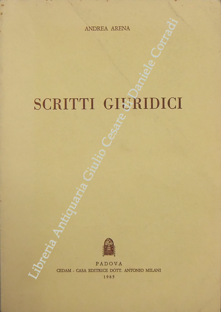 Scritti giuridici