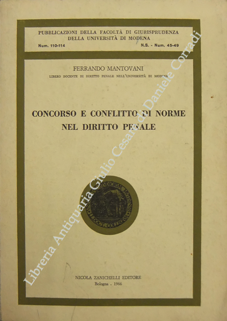 Concorso e conflitto di norme nel diritto penale