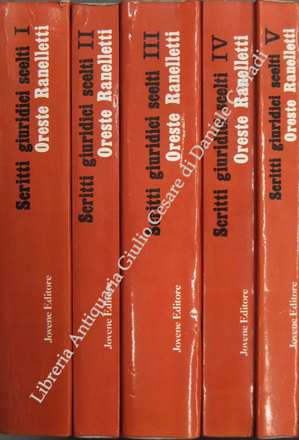 Scritti giuridici scelti