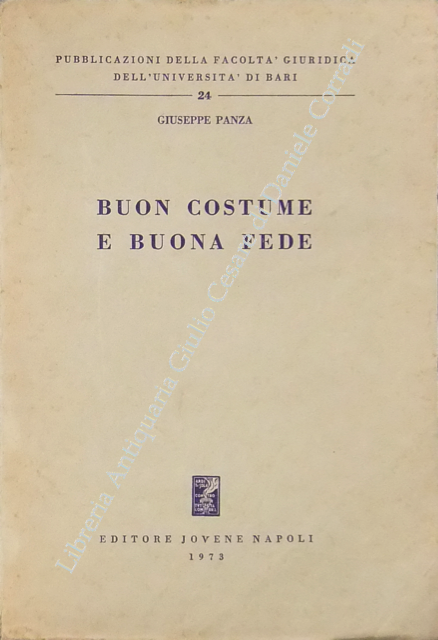 Buon costume e buona fede