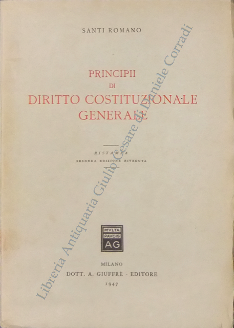 Principii di diritto costituzionale generale