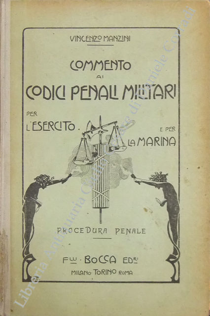 Commento ai codici penali militari per l'esercito