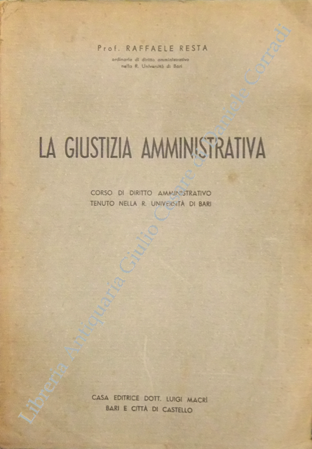 La giustizia amministrativa