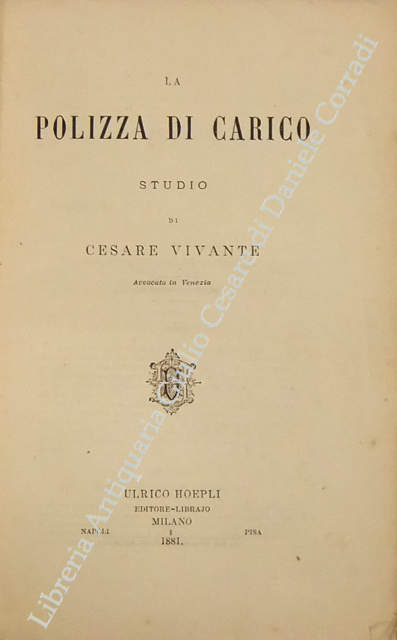 La polizza di carico