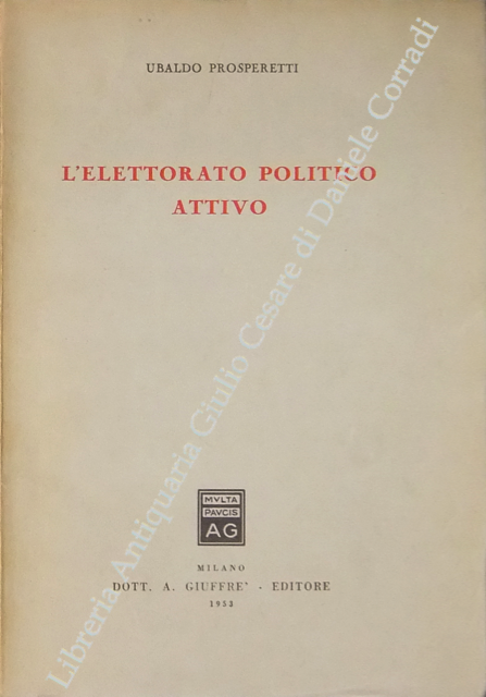 L'elettorato politico attivo