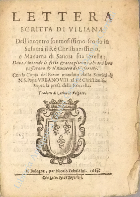 Lettera scritta di Viliana 