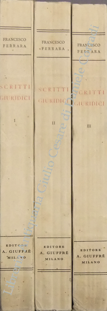 Scritti giuridici