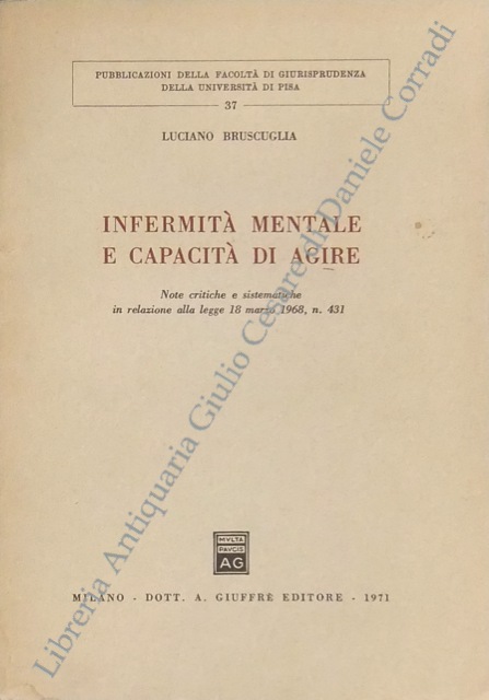 Infermità mentale e capacità di agire