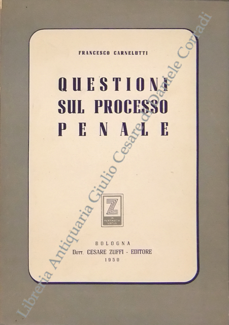 Questioni sul processo penale