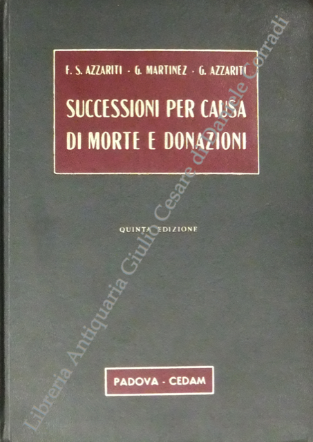 Successioni per causa di morte e donazioni