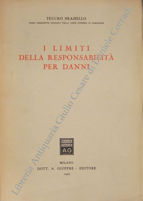 I limiti della responsabilità per danni