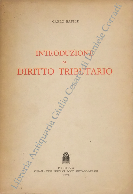Introduzione al diritto tributario