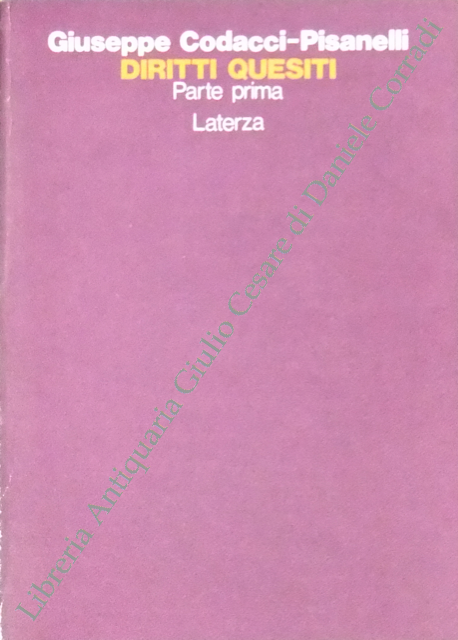 Diritti quesiti