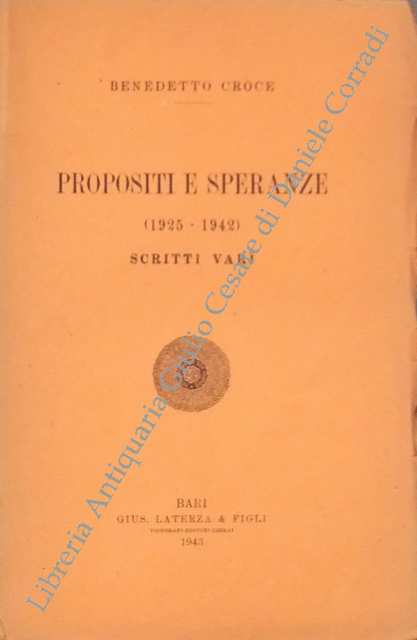 Propositi e speranze