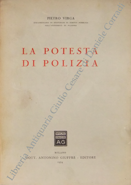La potestà di polizia