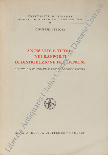 Anomalie e tutele nei rapporti di distribuzione