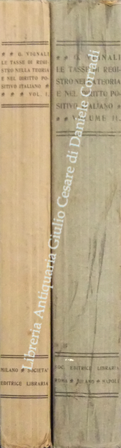 Le tasse di registro nella teoria