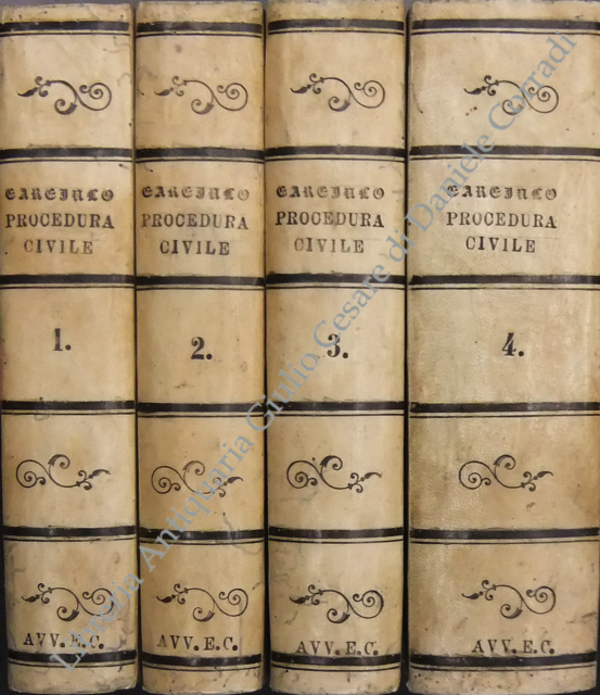 Il Codice di Procedura Civile del Regno d'Italia.