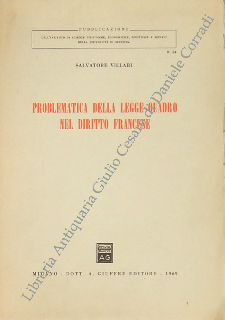 Problematica della legge-quadro nel diritto francese
