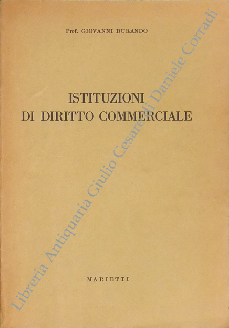 Istituzioni di diritto commerciale