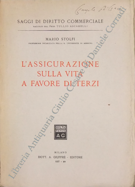 L'assicurazione sulla vita a favore di terzi