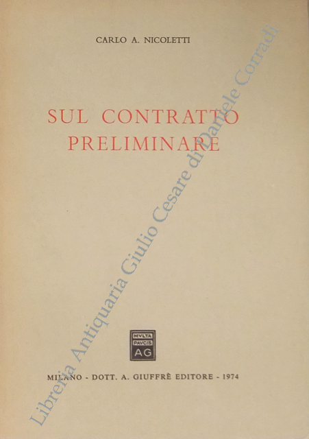 Sul contratto preliminare