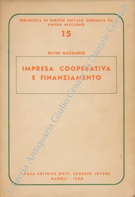 Impresa cooperativa e finanziamento