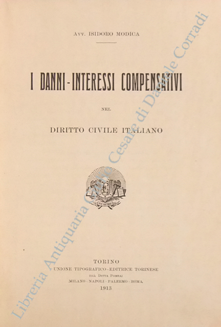 I danni-interessi compensativi nel diritto civile italiano