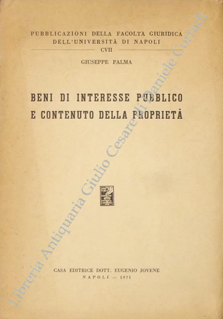 Beni di interesse pubblico e contenuto della proprietà