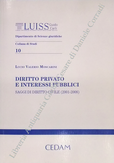 Diritto privato e interessi pubblici